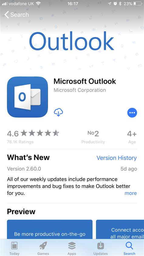 Microsoft Outlook 15.38 download